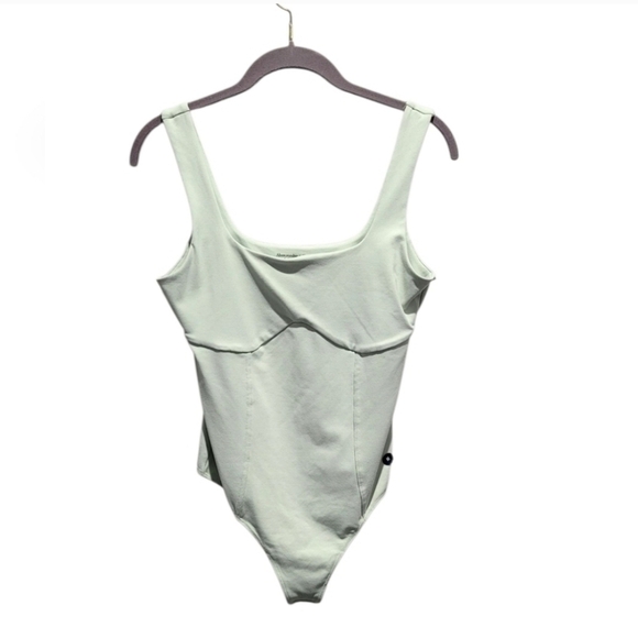 Abercrombie & Fitch Tops - Abercrombie & Fitch Soft A&F Collection Light Green Bodysuit Size Medium
